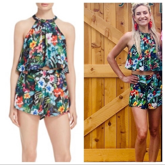 Show Me Your Mumu Tropical Lovefest Two Piece Set - Picture 1 of 16